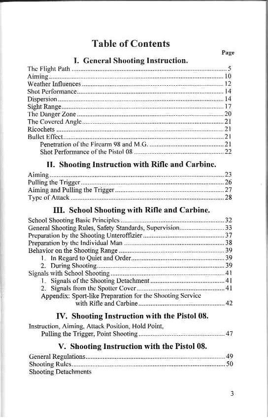 German Rifle and Pistol Manuals